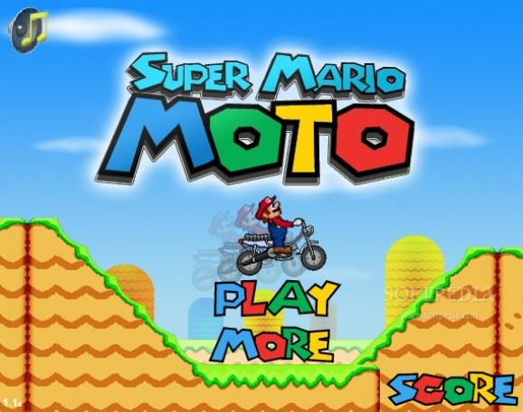 Super Mario Moto screenshot