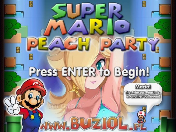Super Mario Peach Party screenshot