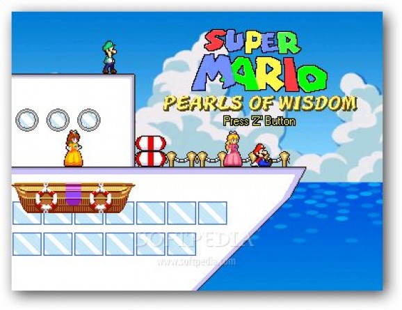 Super Mario Pearls of Wisdom screenshot