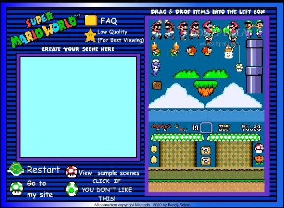 Super Mario Scene Maker screenshot