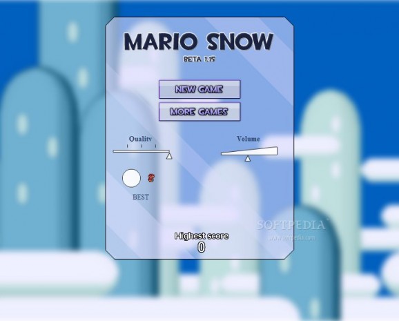 Super Mario Snow screenshot