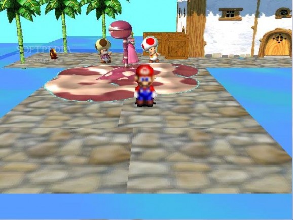 Super Mario Sunshine 3D screenshot