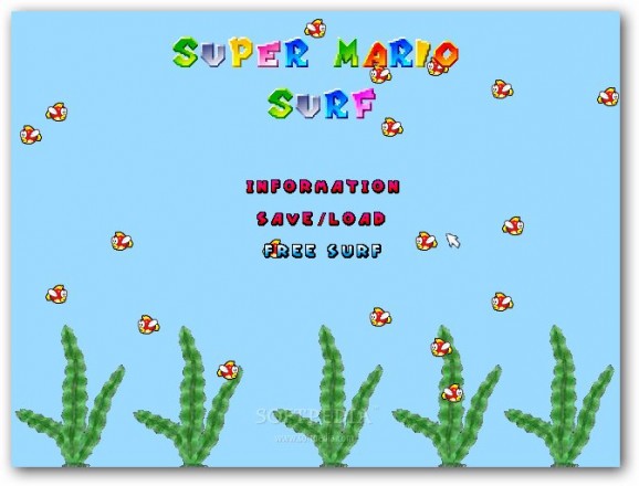 Super Mario Surf screenshot