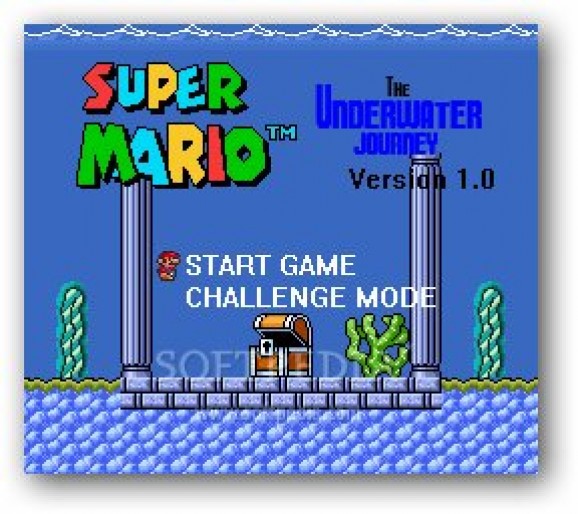 Super Mario: The Underwater Journey screenshot