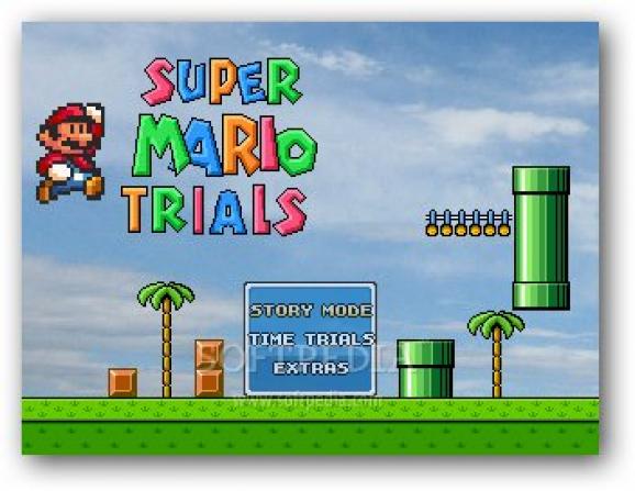 Super Mario Trials screenshot