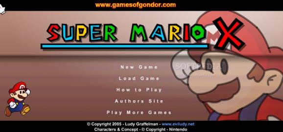 Super Mario X screenshot