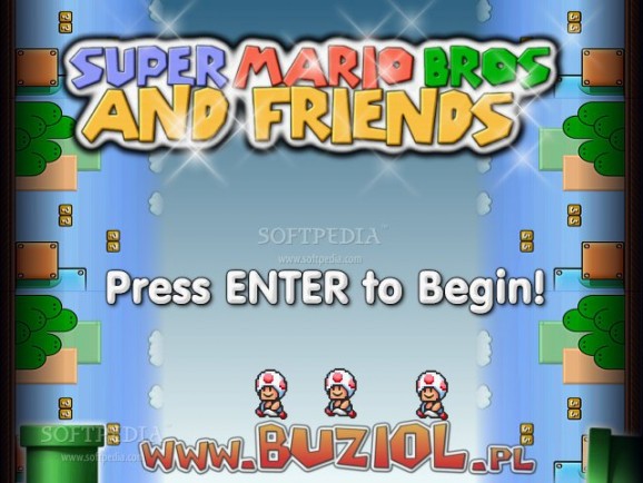 Super Mario and Friends Puzzle screenshot
