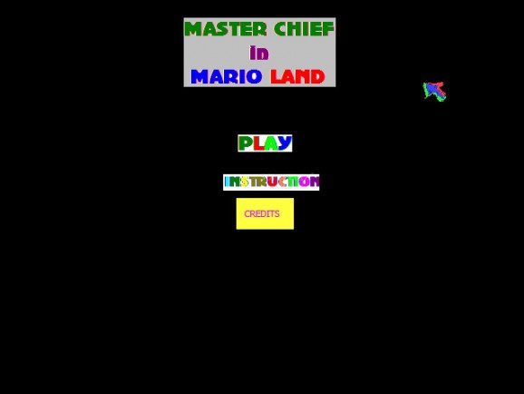 Super Master Chief in Mario Land screenshot