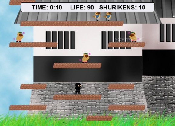 Super Ninja Go Jump screenshot