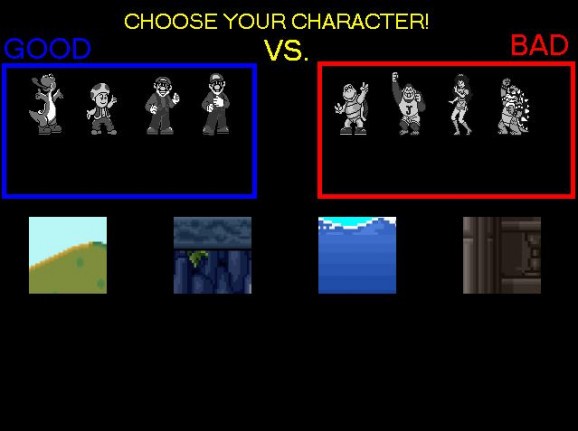 Super Smash Brothers NES screenshot