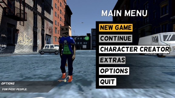 Super Street Skate Demo screenshot
