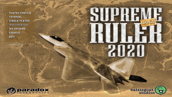 Supreme Ruler 2020 Gold Demo screenshot