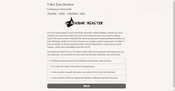 T-Rex Time Machine Demo screenshot