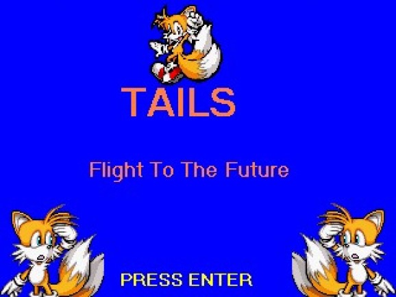 Tails Flight To The Future Zone 3 screenshot