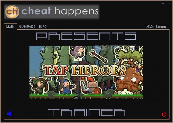 Tap Heroes +2 Trainer screenshot