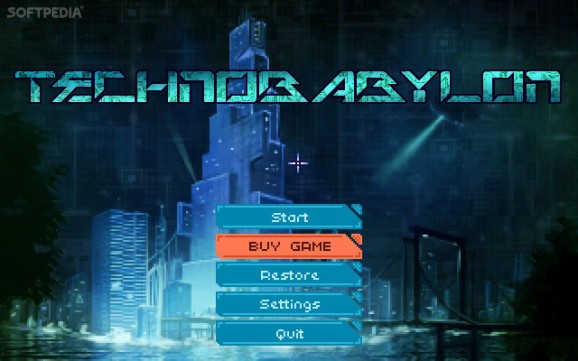 Technobabylon Demo screenshot