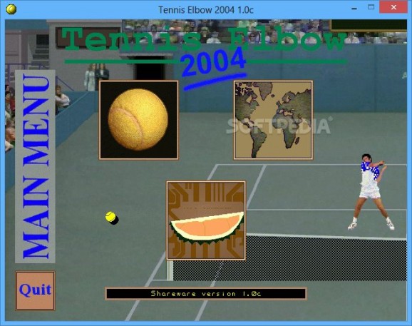 Tennis Elbow 2004 Demo screenshot