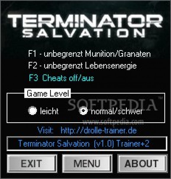 Terminator: Salvation +2 Trainer screenshot
