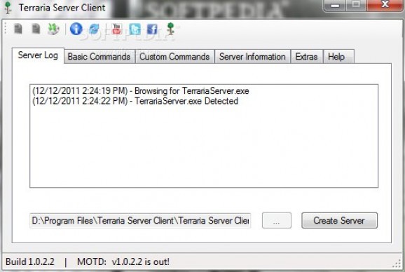 Terraria Server Client screenshot