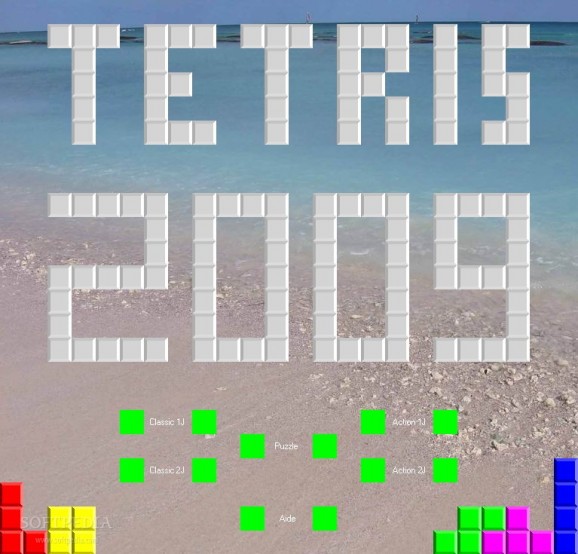 Tetris 2009 screenshot