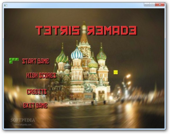 Tetris Remade screenshot