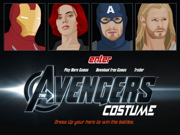 The Avengers Dress Up screenshot