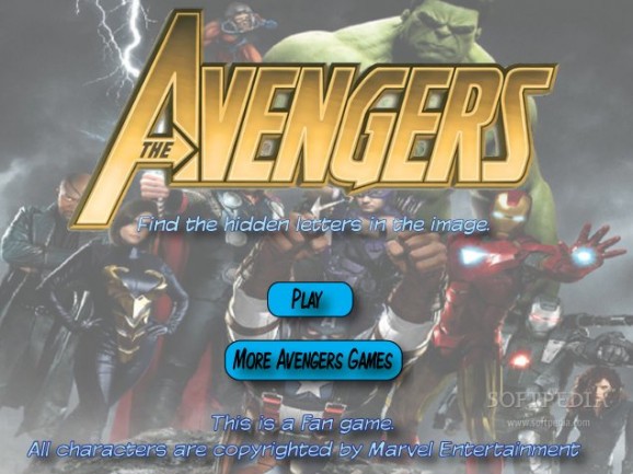 The Avengers - Hidden Alphabet screenshot