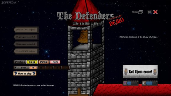 The Defenders: The Second Wave Demo screenshot