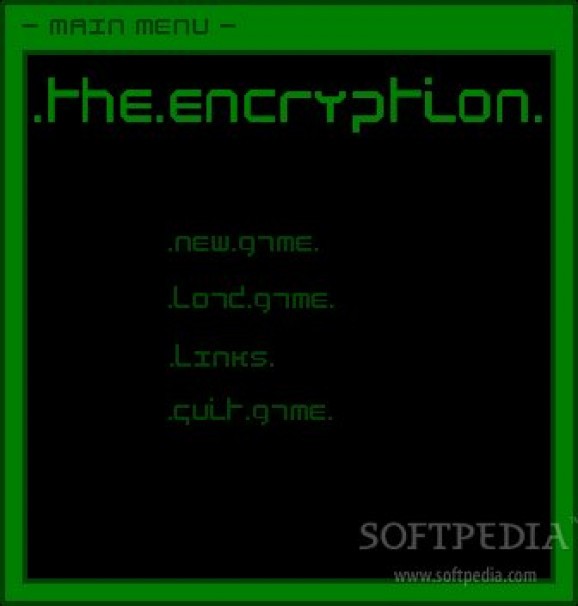 The Encryption screenshot