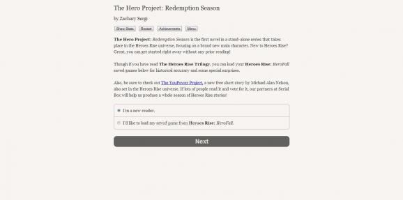 The Hero Project: Redemption Season Demo screenshot