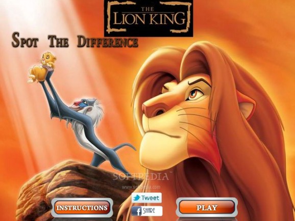 The Lion King - Spot the Difference screenshot