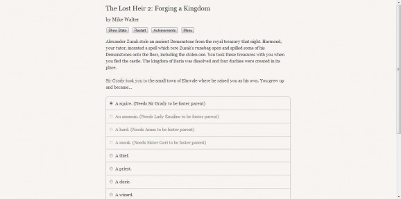 The Lost Heir 2: Forging a Kingdom Demo screenshot