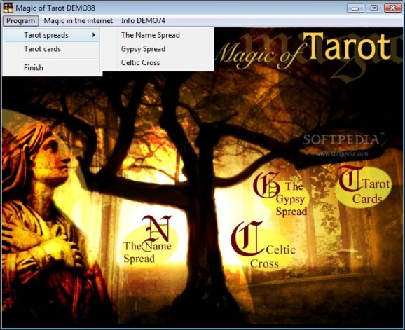 The Magic of Tarot Demo screenshot