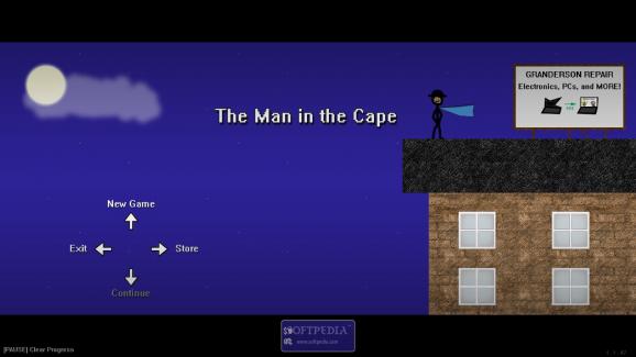 The Man in the Cape screenshot