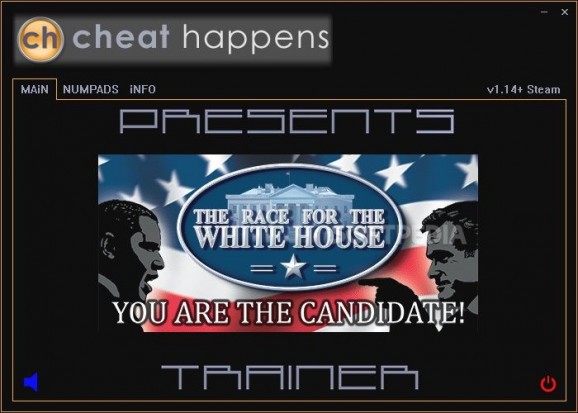 The Race for the White House +1 Trainer screenshot