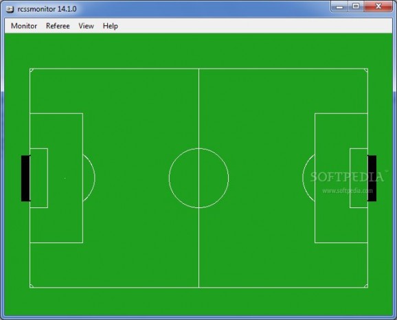 The RoboCup Soccer Simulator Monitor screenshot