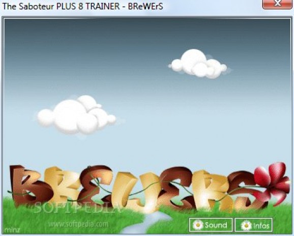 The Saboteur +8 Trainer for 1.03 Beta screenshot