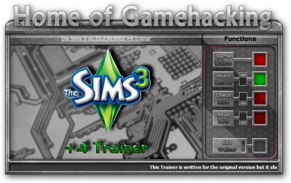 The Sims 3 +4 Trainer for 1.33.2 screenshot