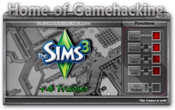 The Sims 3 +4 Trainer for 1.47.6 screenshot