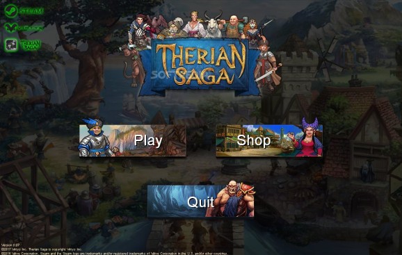 Therian Saga Online Client screenshot