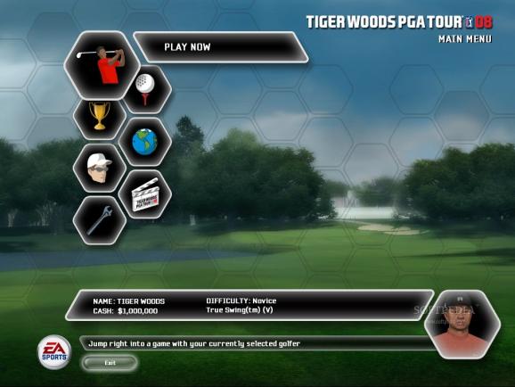 Tiger Woods PGA Tour 08 Demo screenshot