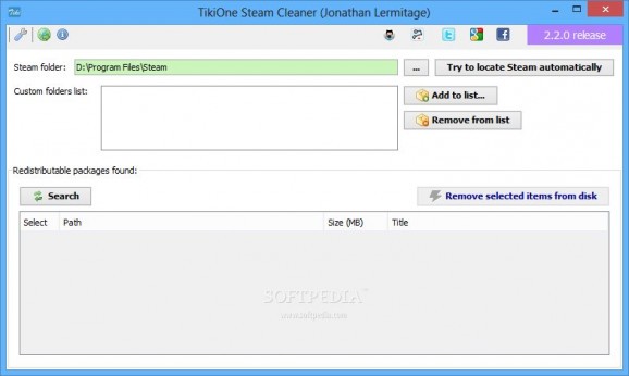 TikiOne Steam Cleaner screenshot