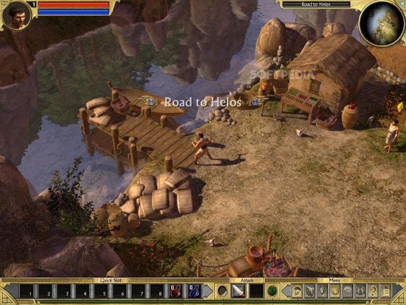 Titan Quest Demo screenshot
