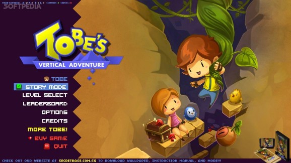 Tobe's Vertical Adventure Demo screenshot