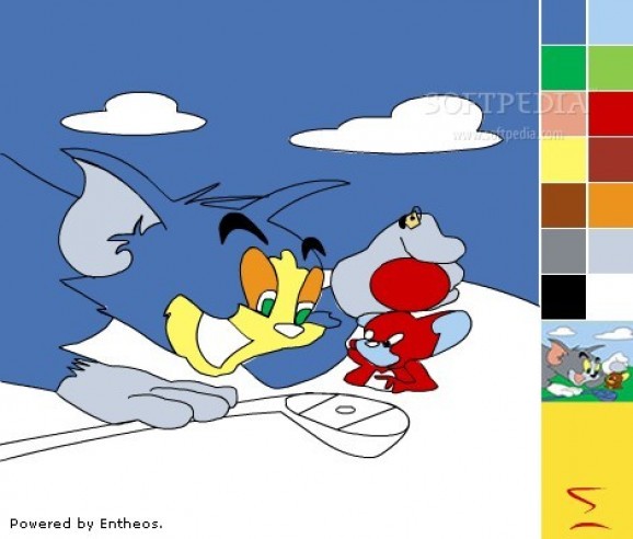 Tom and Jerry Painting screenshot