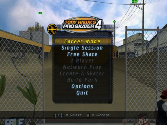 Tony Hawk's Pro Skater 4 Demo screenshot