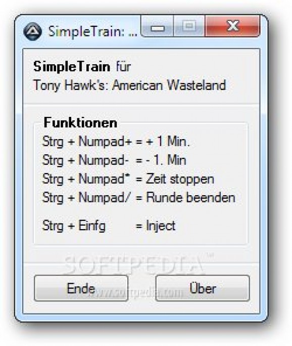 Tony Hawk's American Wasteland +4 Trainer for 1.01 screenshot