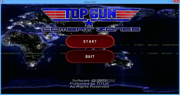 Top Gun: Combat Zones Demo screenshot