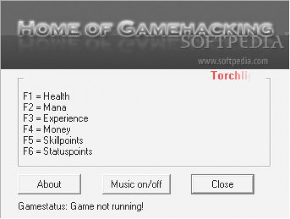 Torchlight +6 Trainer for 1.0.69.106 screenshot
