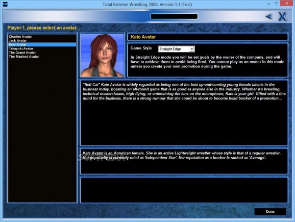 Total Extreme Wrestling 2008 screenshot